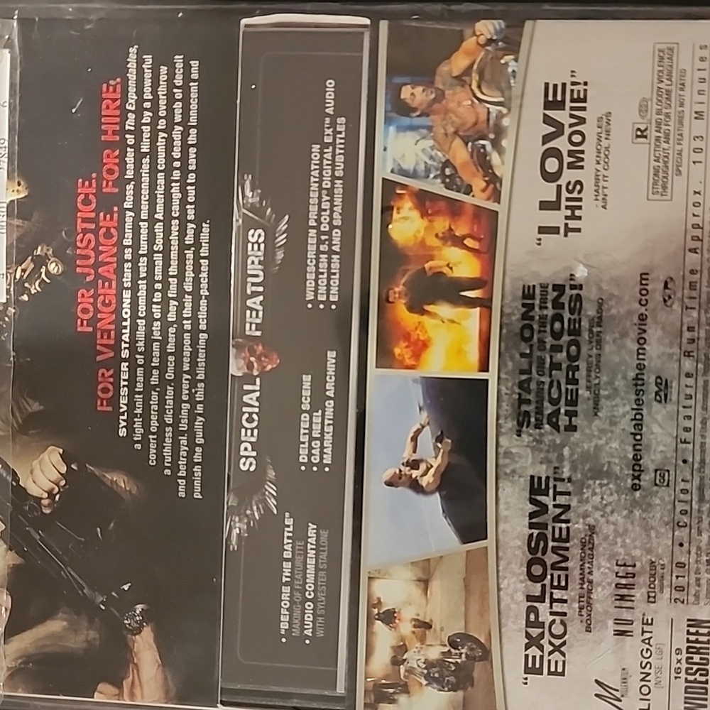 The Expendables DVD - Picture 4 of 5